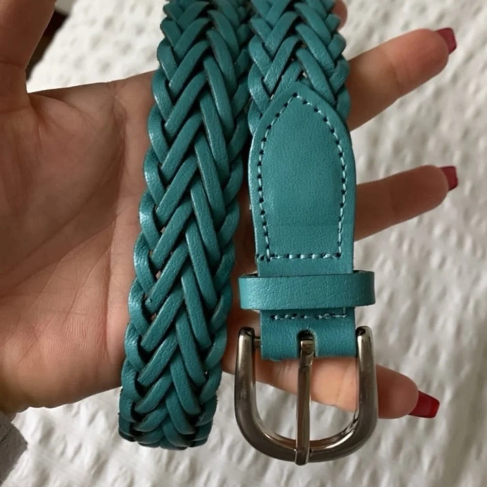Kids real leather belt 38 inch